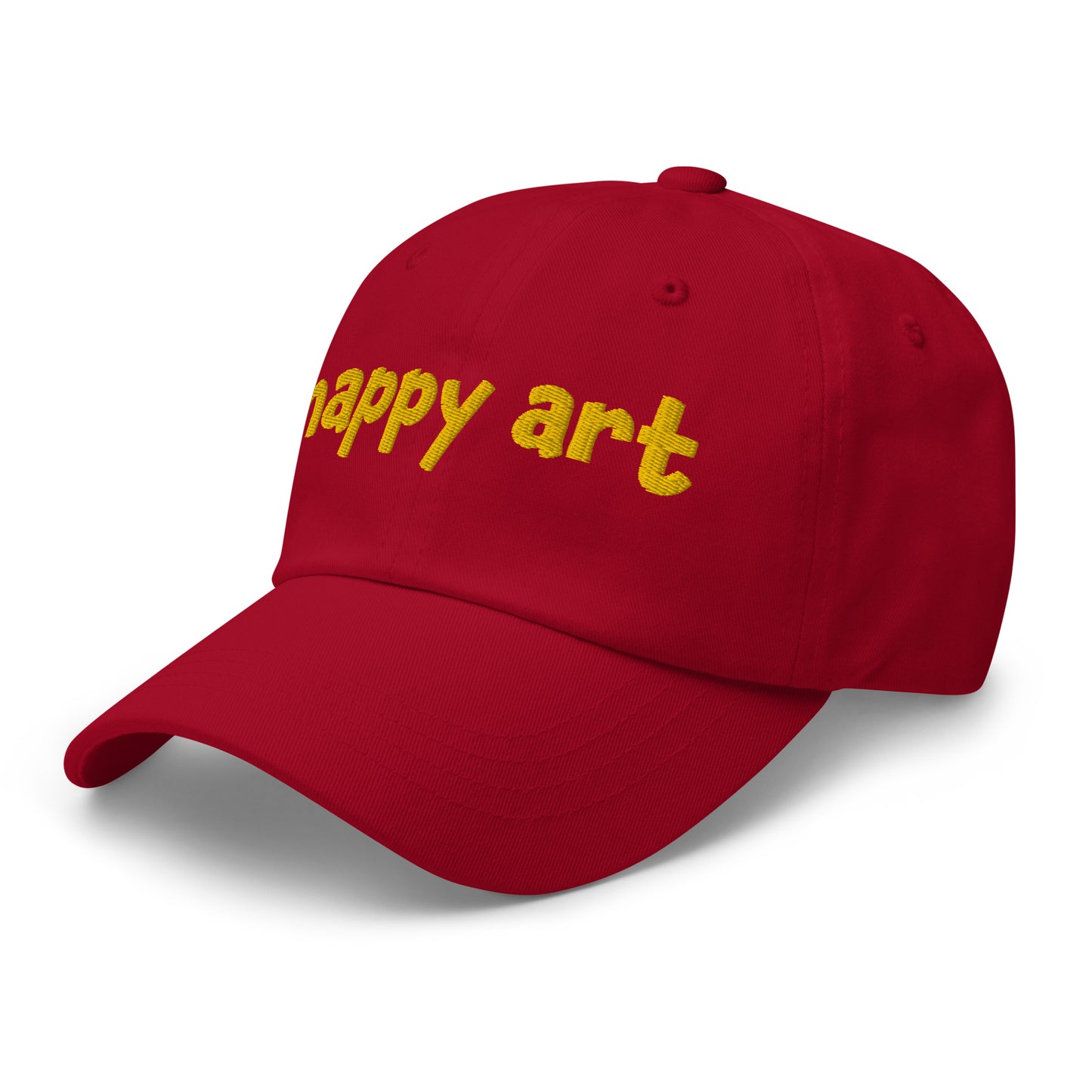 Happy art, embroidery Classic hat