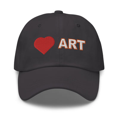 Love art, embroidery Classic hat
