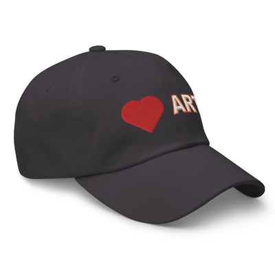 Love art, embroidery Classic hat