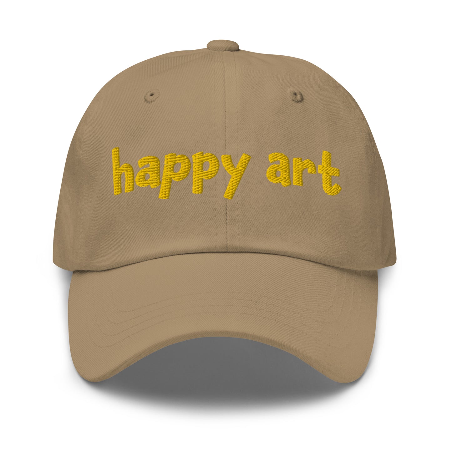 Happy art, embroidery Classic hat