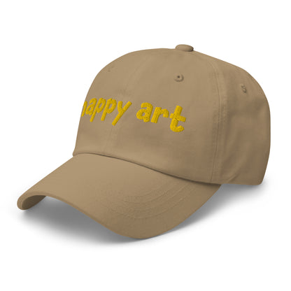 Happy art, embroidery Classic hat