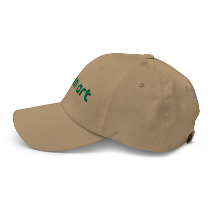 Green art, embroidery Classic hat