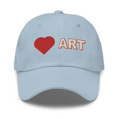 Love art, embroidery Classic hat