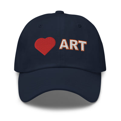 Love art, embroidery Classic hat