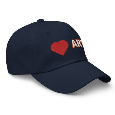 Love art, embroidery Classic hat