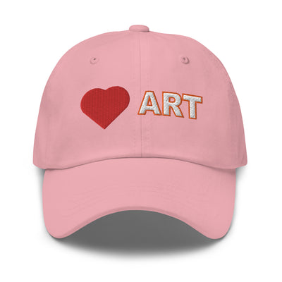 Love art, embroidery Classic hat