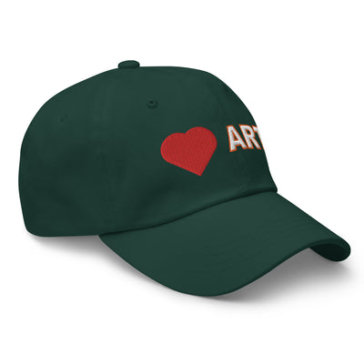 Love art, embroidery Classic hat