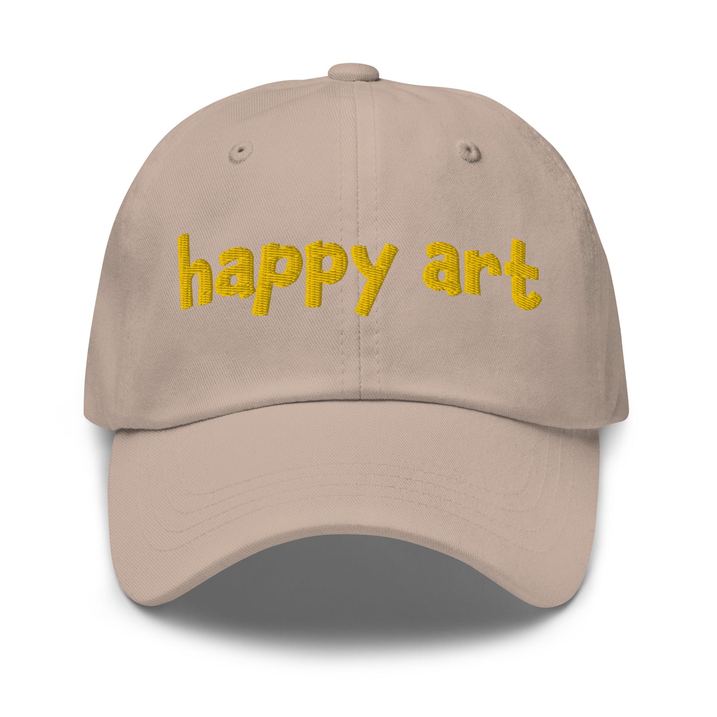 Happy art, embroidery Classic hat