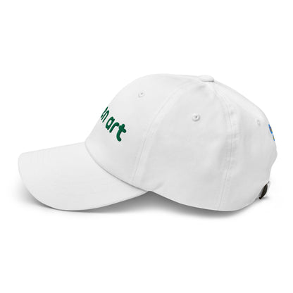 Green art, embroidery Classic hat