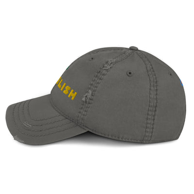 Only Speako Spanglish, embroidery Distressed hat