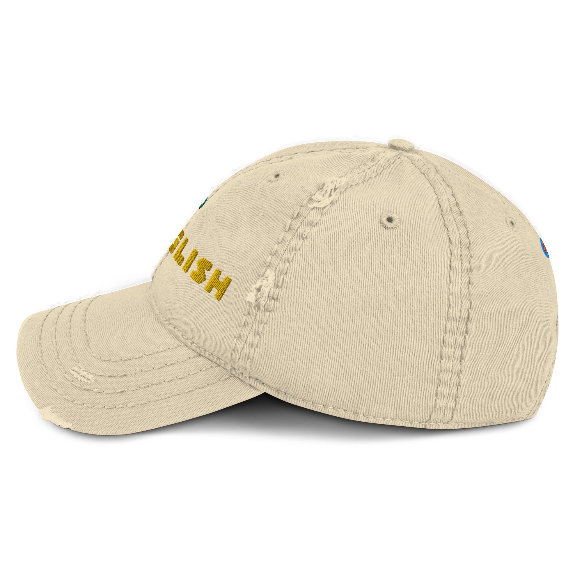 Only Speako Spanglish, embroidery Distressed hat