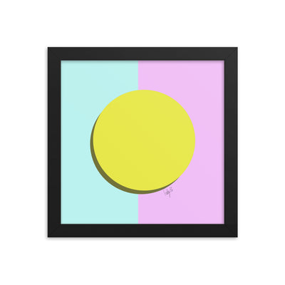 Equal Pay, give me what you owe me framed poster