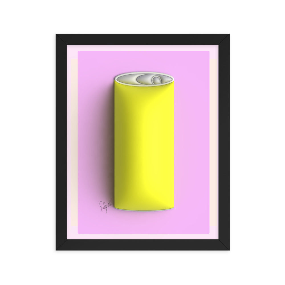 Fun soda 3D framed poster