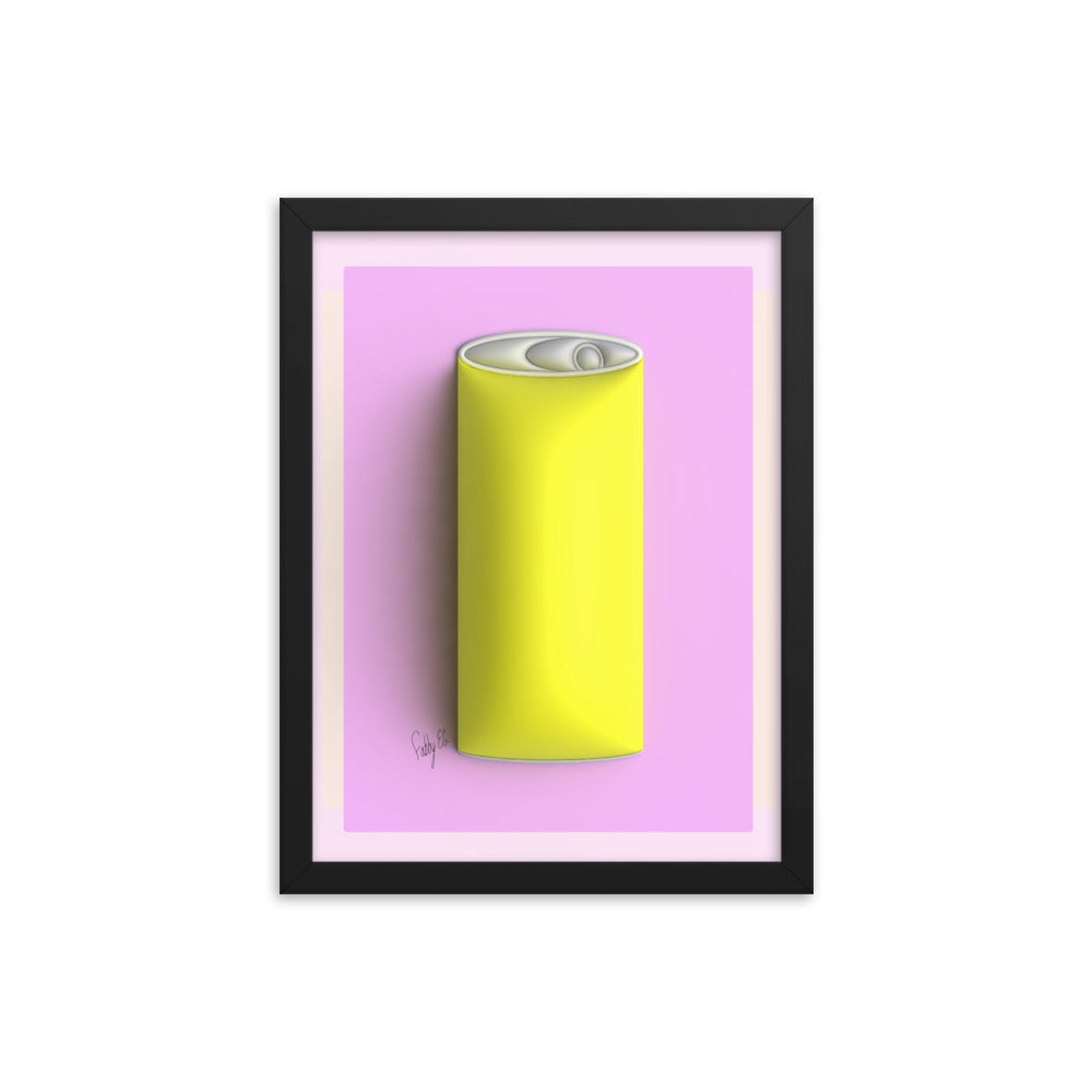 Fun soda 3D framed poster