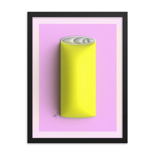 Fun soda 3D framed poster