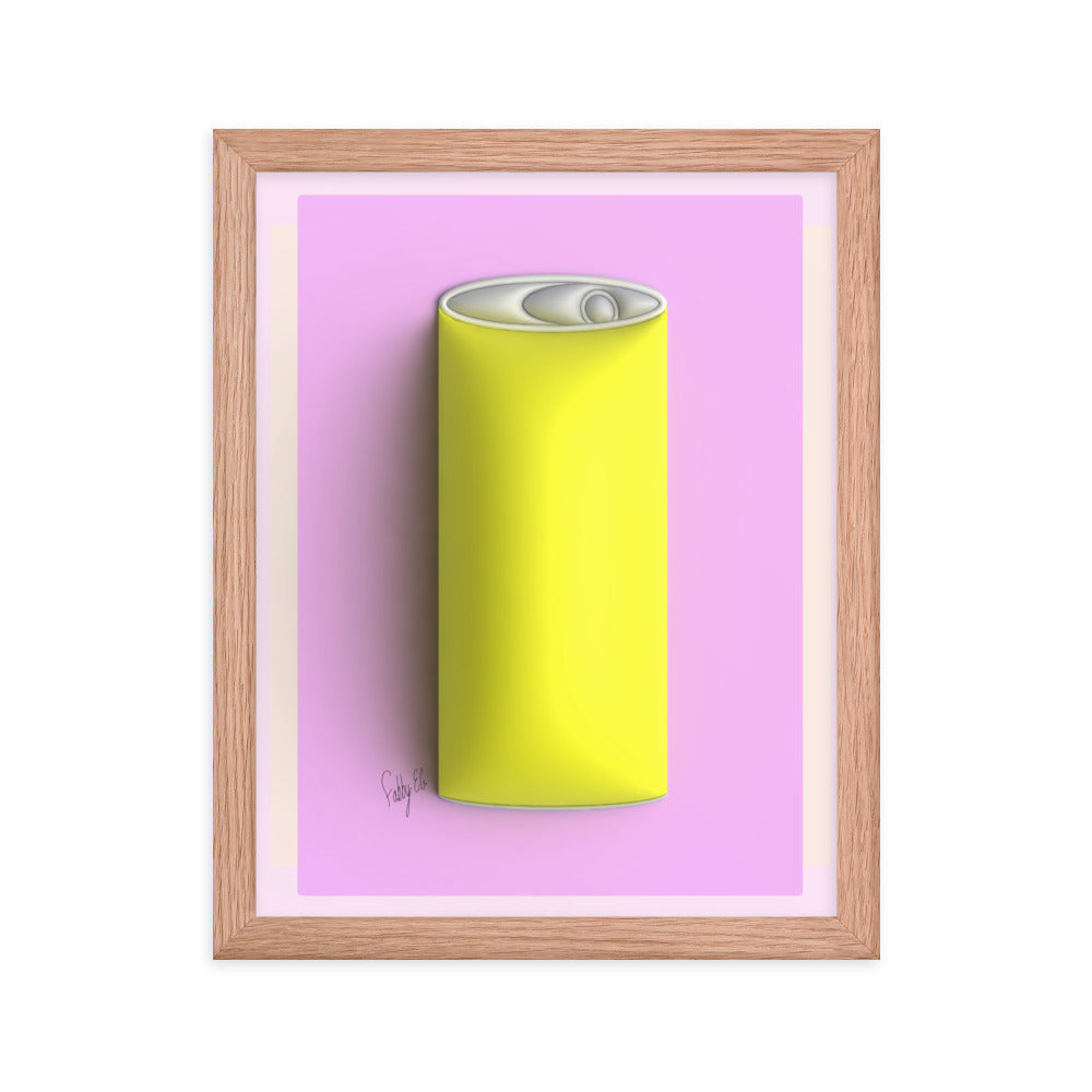 Fun soda 3D framed poster
