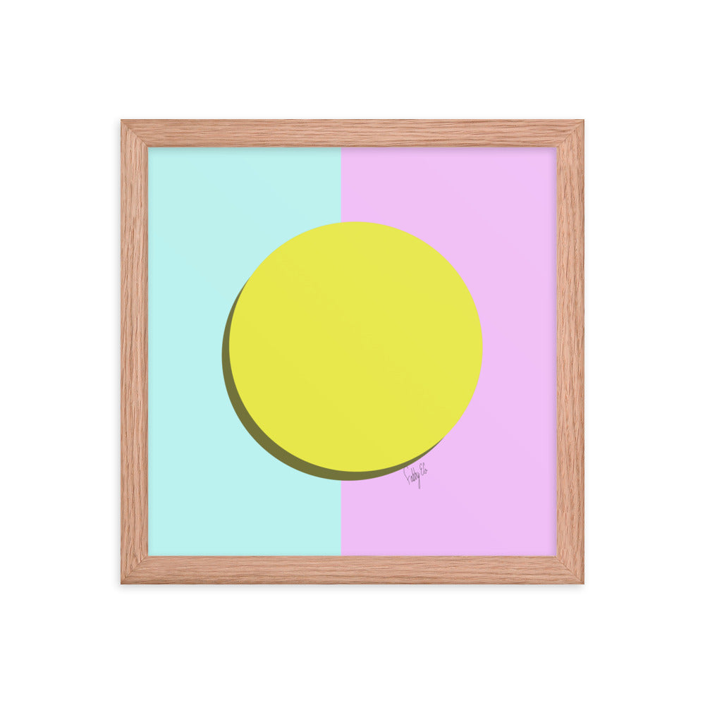 Equal Pay, give me what you owe me framed poster