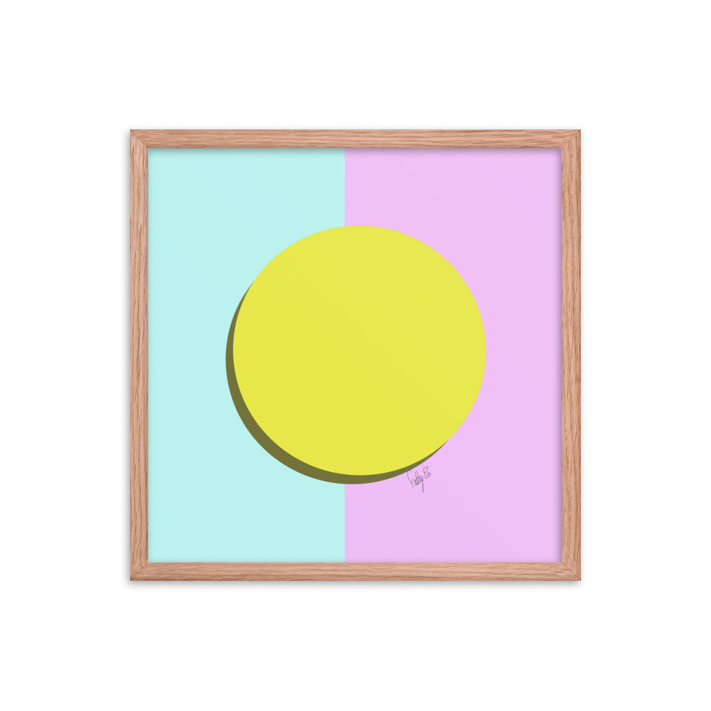 Equal Pay, give me what you owe me framed poster