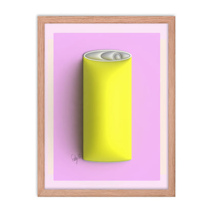 Fun soda 3D framed poster