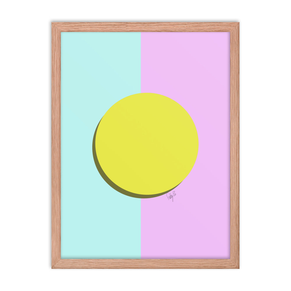 Equal Pay, give me what you owe me framed poster