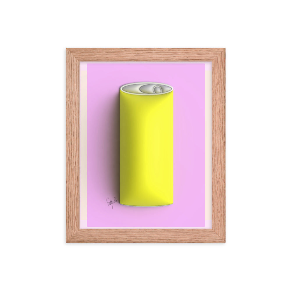 Fun soda 3D framed poster