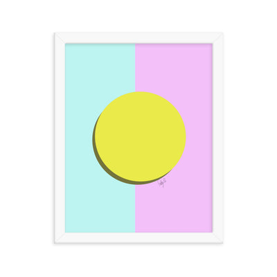 Equal Pay, give me what you owe me framed poster