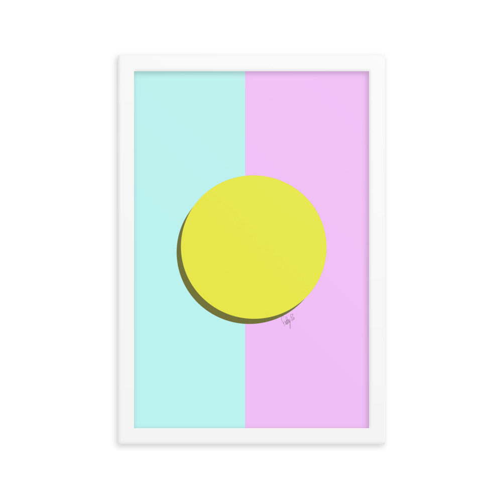 Equal Pay, give me what you owe me framed poster