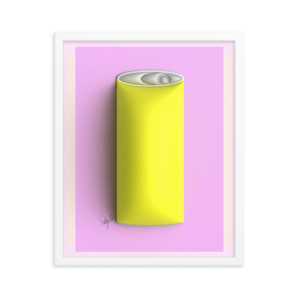 Fun soda 3D framed poster
