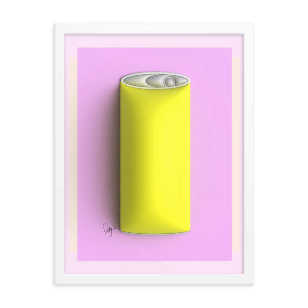 Fun soda 3D framed poster