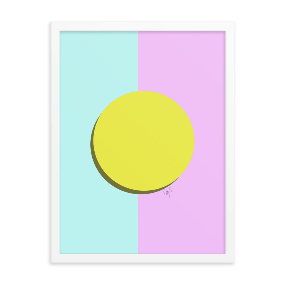 Equal Pay, give me what you owe me framed poster