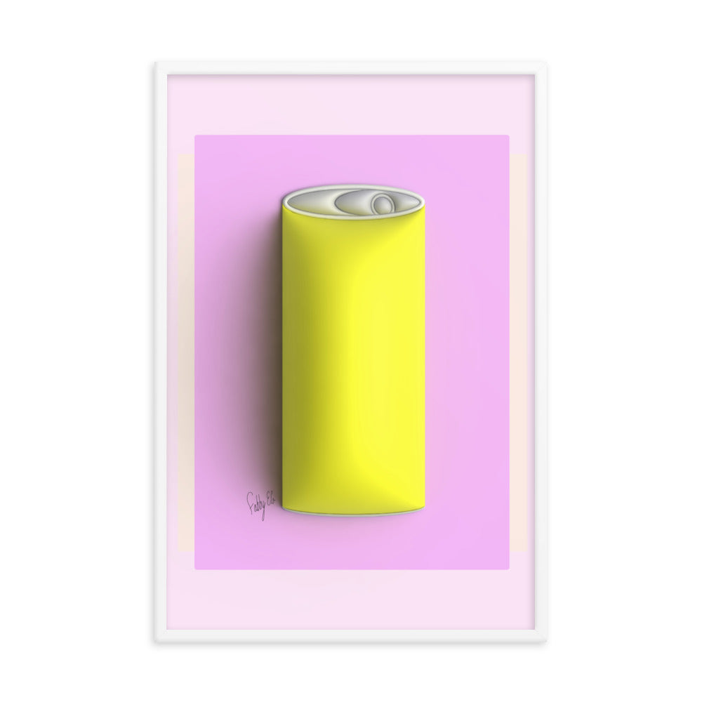 Fun soda 3D framed poster