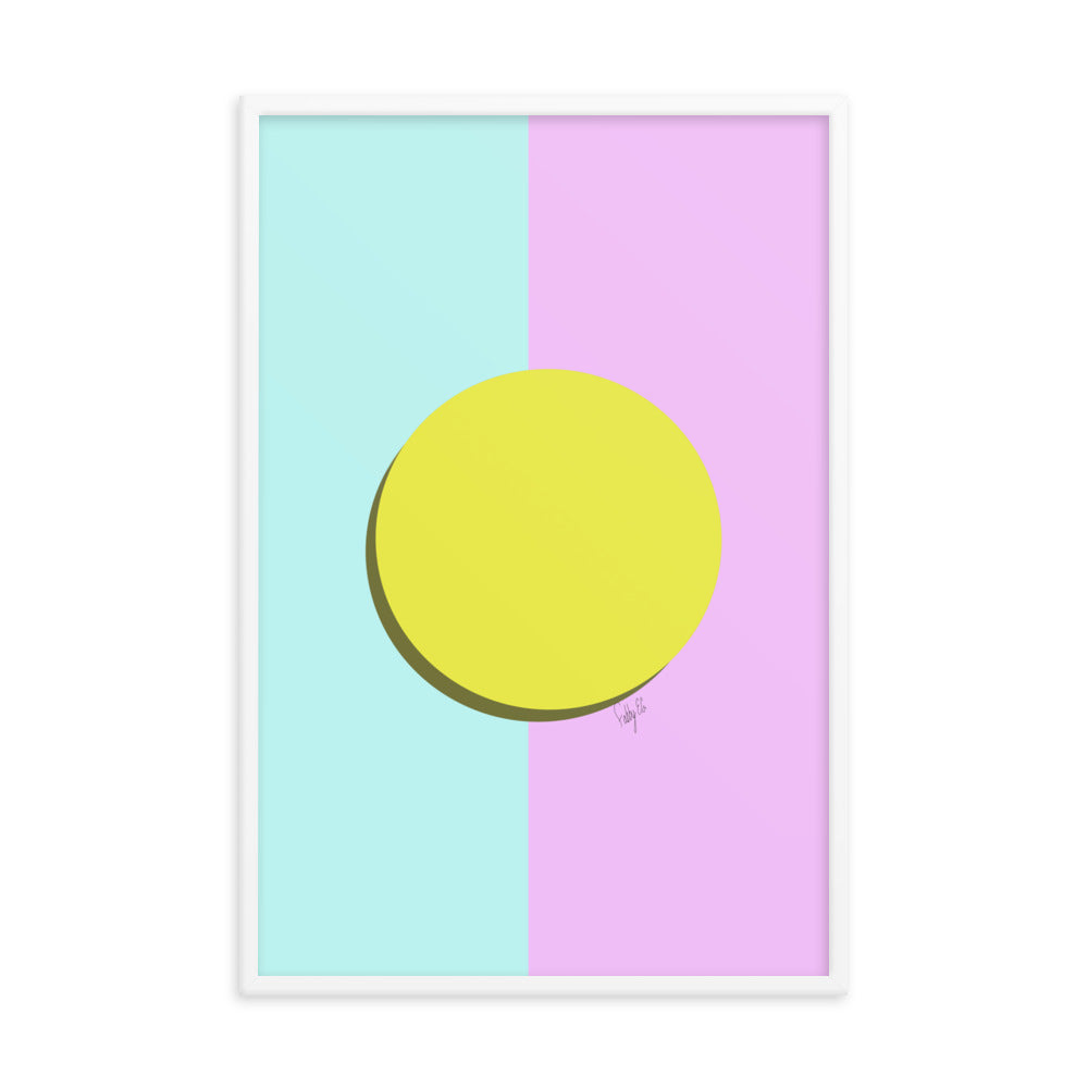 Equal Pay, give me what you owe me framed poster