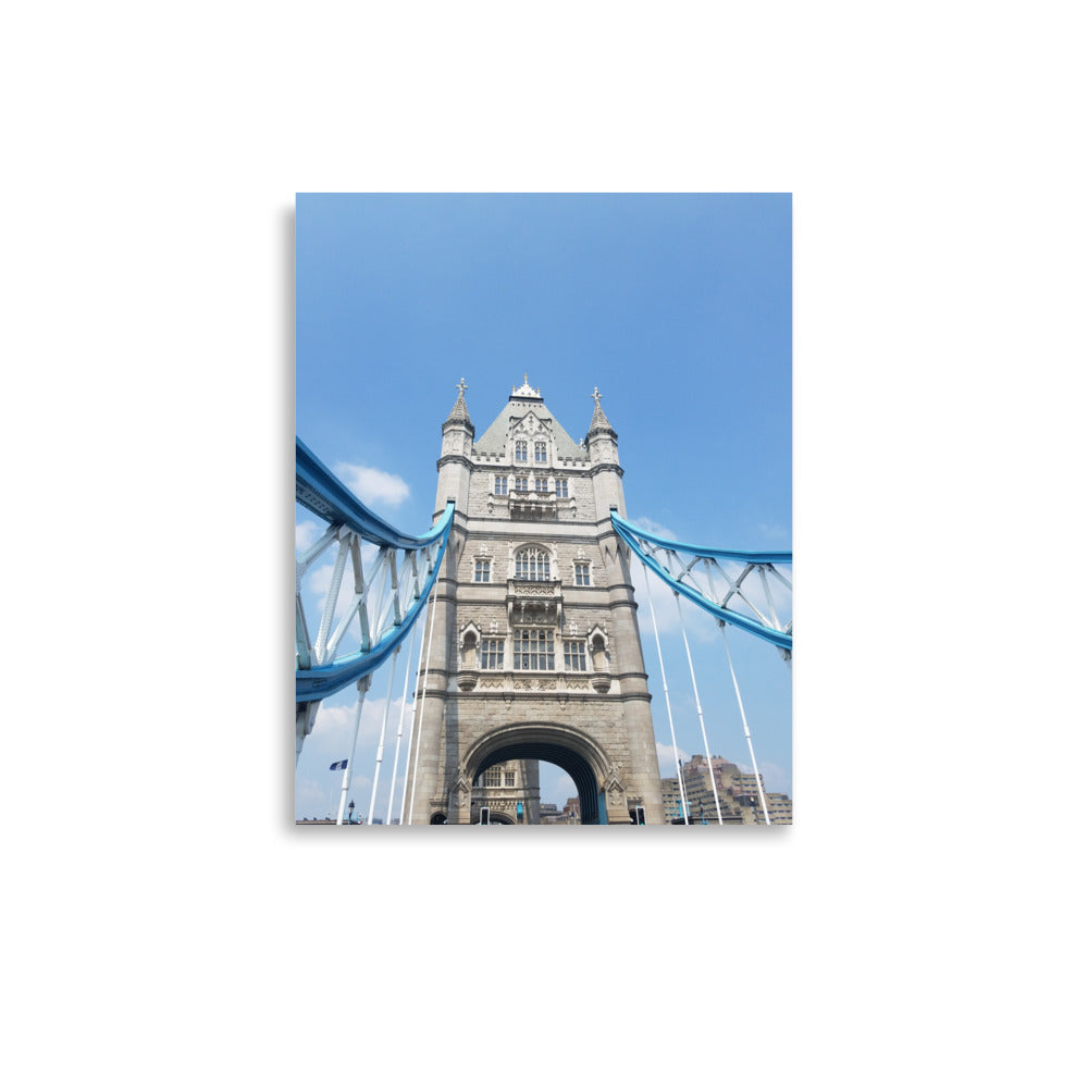 London bridge looking up, Poster