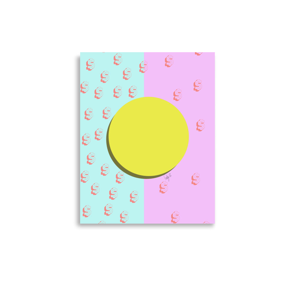 Equal Pay, I don’t want gold bars just pay me equally Poster