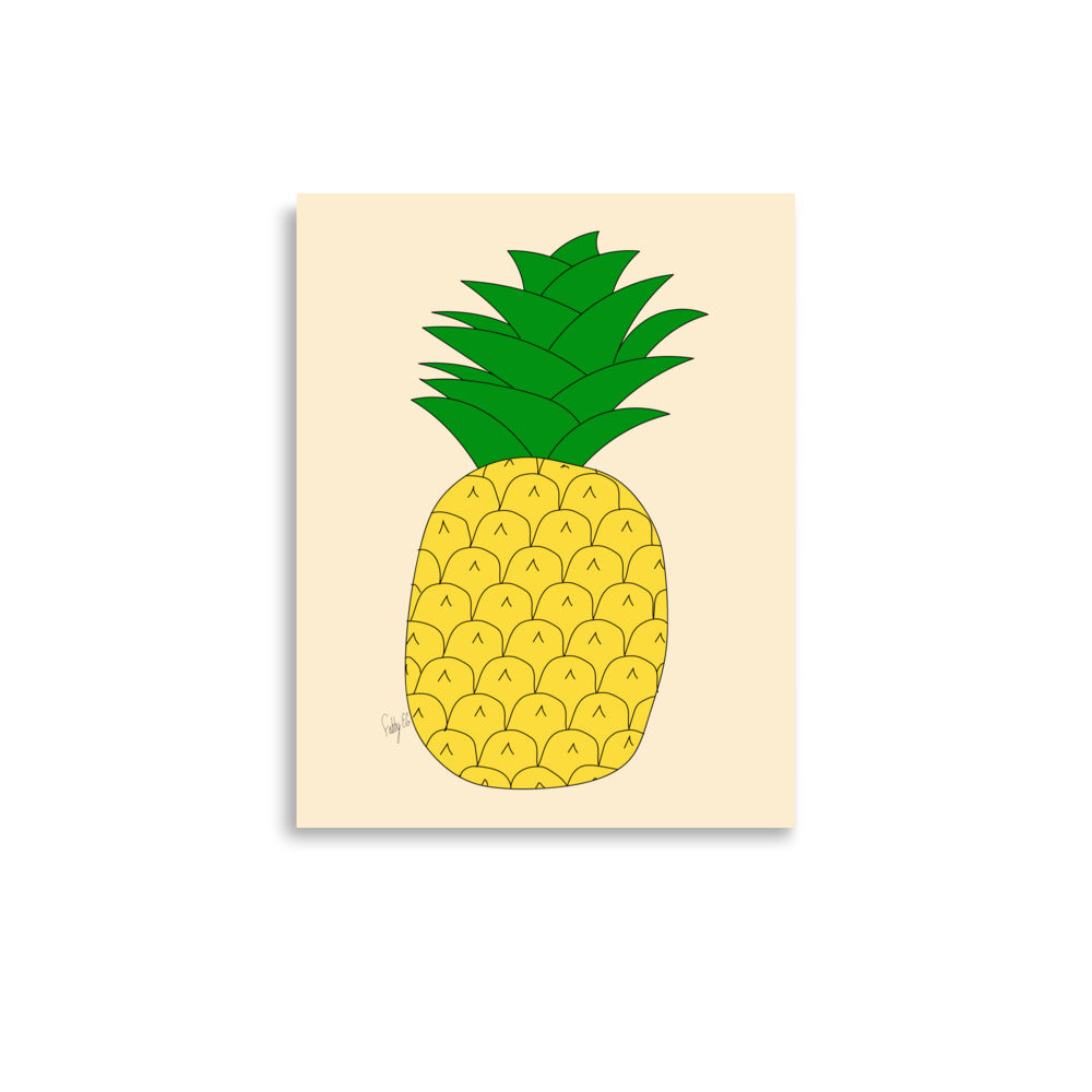 Pineapple 2D, Poster