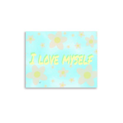 I Love Myself (Horizontal) Poster