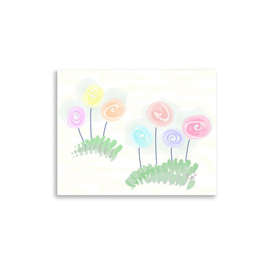 Women’s day flowers Poster