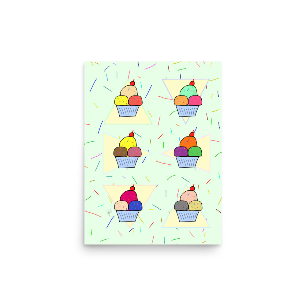 Ice Cream Time Poster