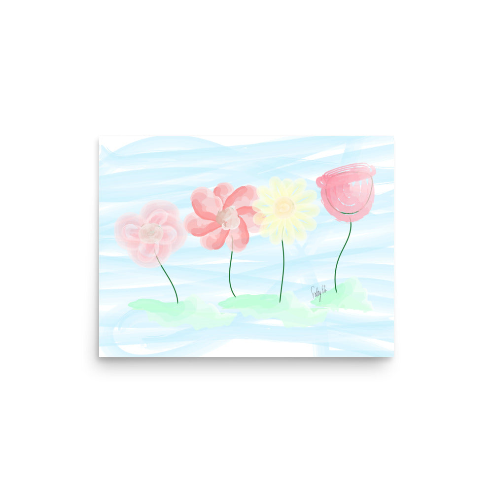 Buy myself flowers Poster