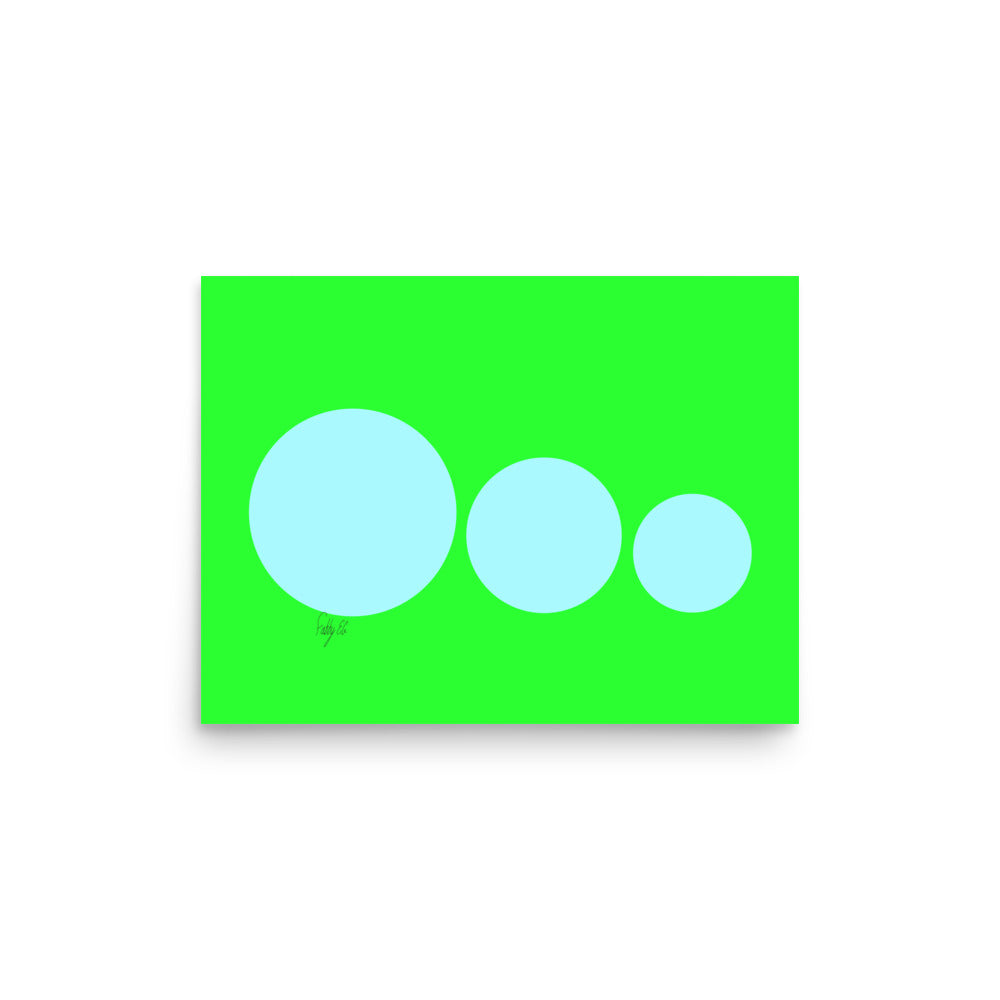 This escalated quickly green Poster