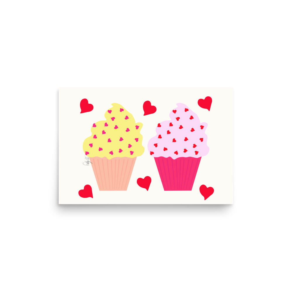 In memory of love cupcakes Poster