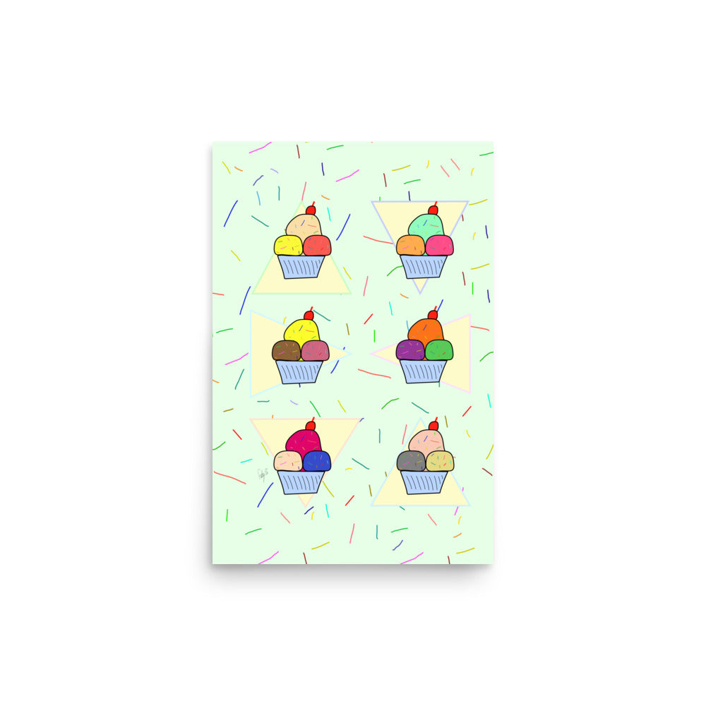 Ice Cream Time Poster