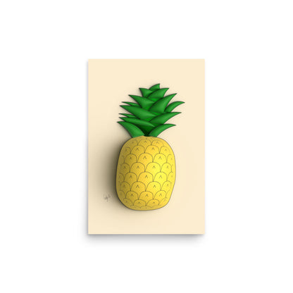 Pineapple (3D) Poster