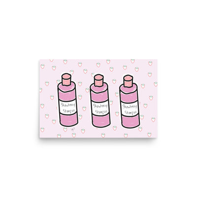 Strawberry Shampoo Poster