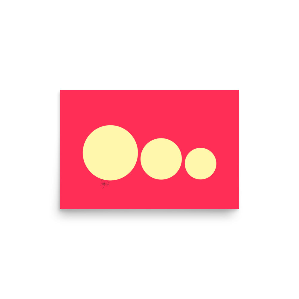 This escalated quickly pink Poster