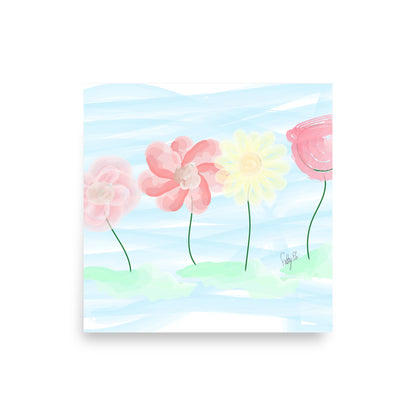 Buy myself flowers Poster