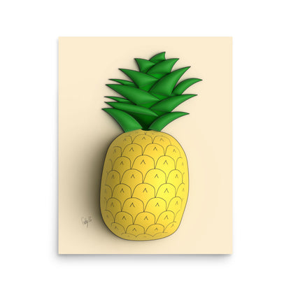 Pineapple (3D) Poster