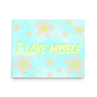 I Love Myself (Horizontal) Poster
