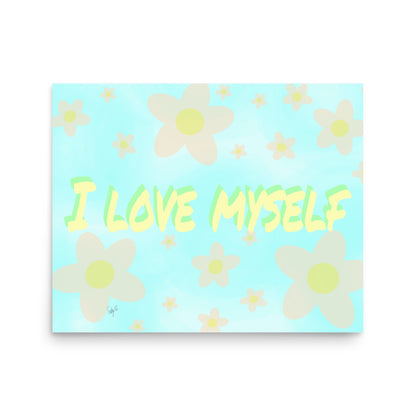 I Love Myself (Horizontal) Poster