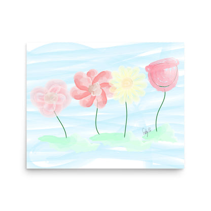 Buy myself flowers Poster